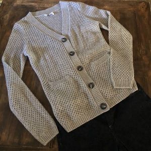 Cashmere Cardigan Sweater